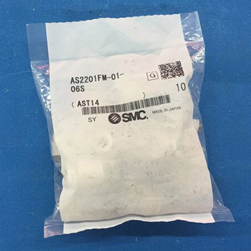 1Bag/10PC  SMC AS2201FM-01-06S control valve Free shipping