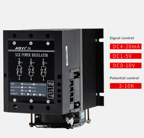 120A three-phase thyristor SCR phase shift power regulator PRSCR-120LA