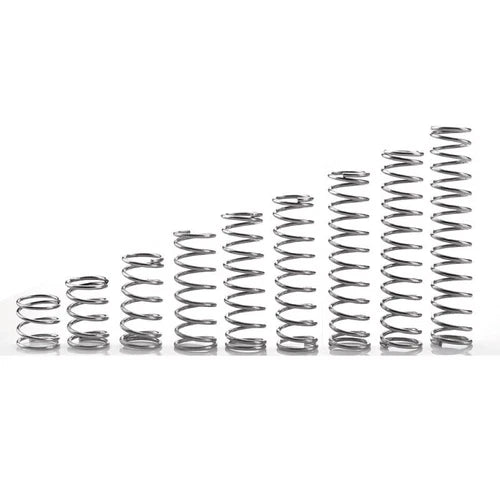 2mm WD 24mm OD Stainless Steel Compression Spring Compressed Pressure Springs