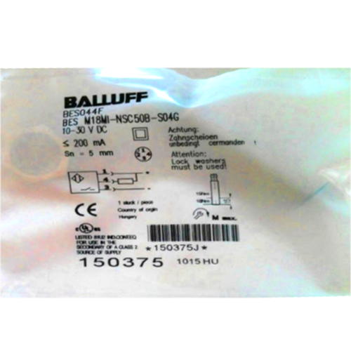 For BALLUFF BES M18MI-NSC50B-S04G (BES044F) Inductive Standard Sensor NPN 4-Pins