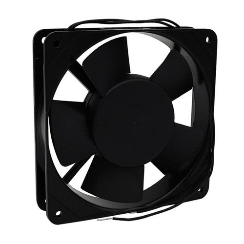 1 pcs CNDF Fan TA12025HSL-2 AC220/240V Aluminum frame 12025 12CM 2 Wire fan