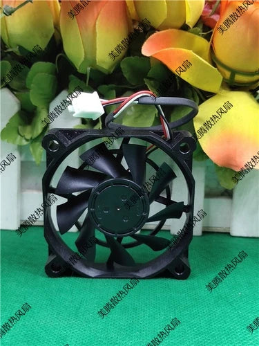 1PC  dual ball 7cm chassis fan  2606JL-04W-S39 12V 0.10A 7015