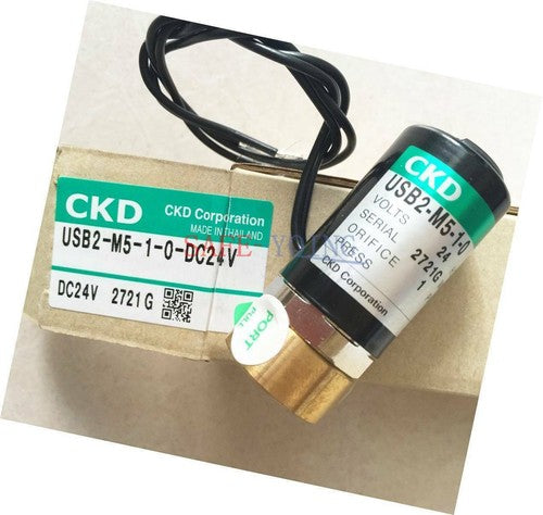 1PC CKD USB2-M5-1-0-DC24V Solenoid Valve