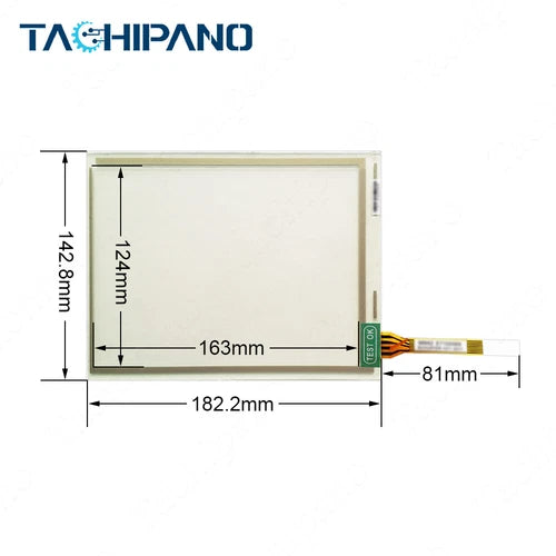 for SX TPU2 16/64 3HAC023195-001/04 23080#0000038414 screen glass Touch panel