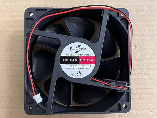 1PC DC 24V 0.34A  Axial Fan Fan YM2412PMS1 12cm 12038