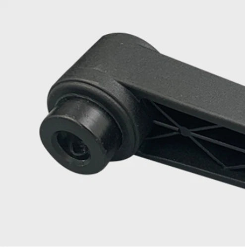 10X80mm Nylon Revolving Crank Handle with Round or Square Installation Hole