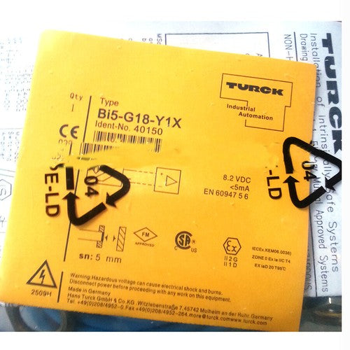 TURCK BI5-G18-Y1X 40150 Inductive sensor