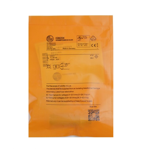 IFM IGM204 Proximity Switch 10...60 DC KD
