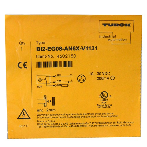 TURCK Bi2-EG08-AN6X-V1131 4602150 Inductive sensor NPN