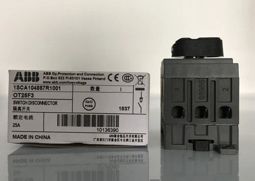 1PC OT16F3/OT25F3/OT40F3/OT63F3/OT80F3/OT100F3/OT125F 3-pole SWITCH DISCONNECTOR