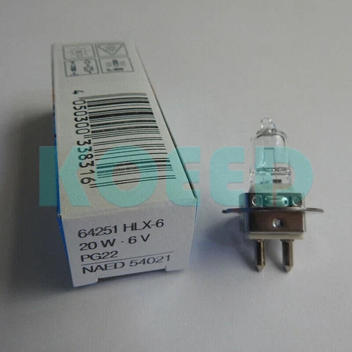 1PC HLX Xenophot Slit Lamp Bulb Keratometer Bulb   54021 64251 20W 6V