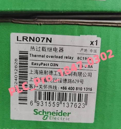 LRN07N 1PCS   Schneider LRN07N Thermal Overload relay Fast delivery