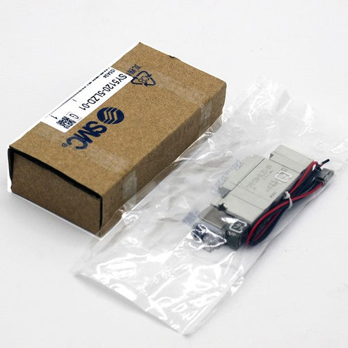 SMC SY7120-6LZD-02 5 Port Rubber Seal Solenoid Valve 12VDC