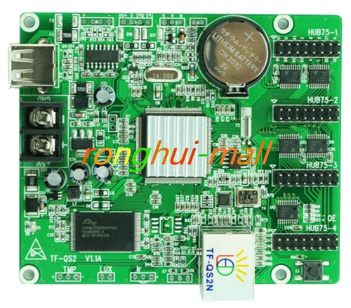 1PCS FOR LED Display Controller Blue light TF-QS2N Full Color Asynchronous