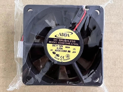 AD0612HB-A70GL DC12V 0.23A 60x60x25mm 2 Pin Case/CPU Cooling Fan
