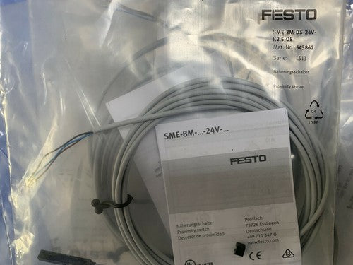 1 pcs FESTO SME-8M-DS-24V-K2,5-OE 543862 sensor Magnetic switch