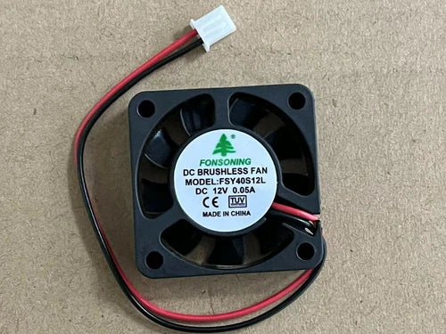 1PC   4CM 40*10MM silent cooling fan 4010 FSY40S12L DC12V 0.05A