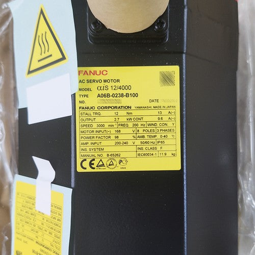 For FANUC A06B-0238-B100  servo motor Free Shipping