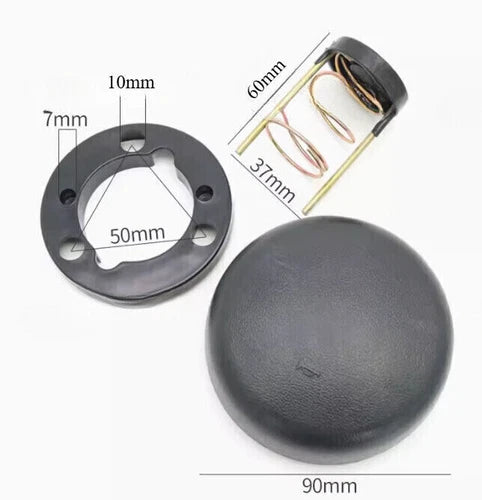 1PC Wheel Horn Button Assembly For  Forklift Horn Switch Cover-steering