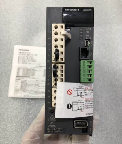 ONE  Mitsubishi AC SERVO DRIVER MR-J3-100T 1 year warranty