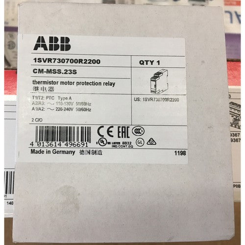 Abb 110-130VAC 220-240VAC Relay CM-MSS.23S Free shipping