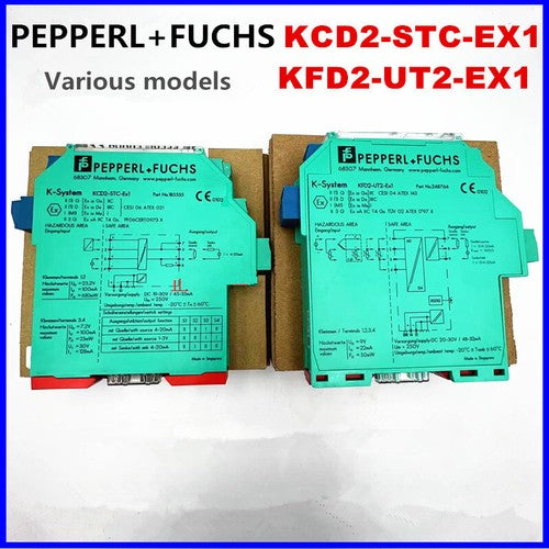 1pc PEPPERL+FUCHS Safety Barrier KCD2-STC-EX1 KFD2-UT2-EX1 SR2-EX1.W STC4-EX2