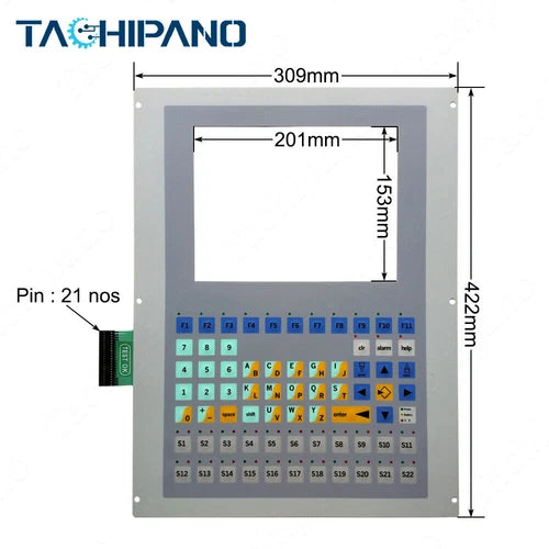 1PC ESA VT600 V3 98-170-00542 REV:3.0 9817000542REV:3.0 Keyboard Membrane Keypad