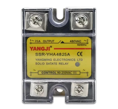YHA4825A 480VAC 25A Single-phase AC controlled AC AC-AC solid state relay small