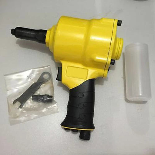 AirRiveter Hydraulic Pop Rivet PneumaticRivetingGun 3/16 5/32 1/8 3/32" HG-A003A