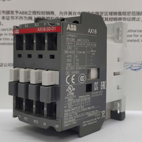 one  ABB AX18-30-01 Contactors Free ship