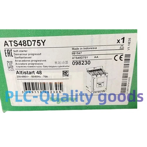1PCS   ATS48D75Y Schneider ATS48D75Y Soft Starter Fast Shipping
