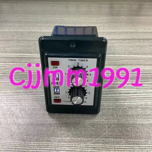 1PC  ATDV-YC 6S-60M AC110/220V Industrial Twin Timer