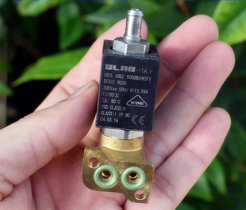 1pc  230V 12.5W 3PIN Full Metal 2/3 ways  SERIE 9000 SOLENOID VALVE