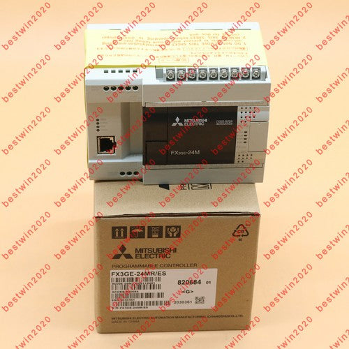 1PC  Mitsubishi In Box FX3GE-24MR/ES PLC Controller FREE SHIP