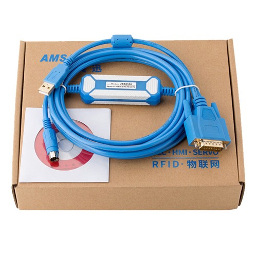 For Panasonic FP1 FP3 FP5 Series PLC Programming Cable USB8550
