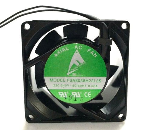 1 PCS FENG SHENG Fan FSA8038H22L2S AC 220V 8038 8CM 2 Wire Aluminum frame fan