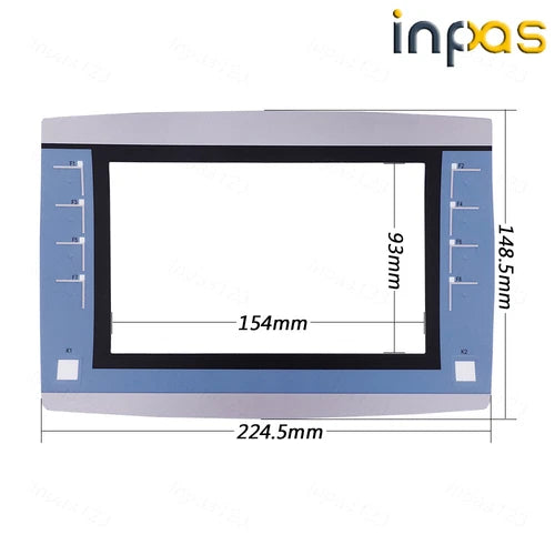 1SET  for  6AV2125-2GB23-0AX0 6AV2 125-2GB23-0AX0 Touch screen + overlay