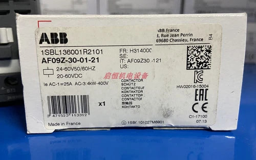 1PC  AF09Z-30-01-21 ， AF09Z-30-01-22， AF09Z-30-01-23  AC/DC Contactor