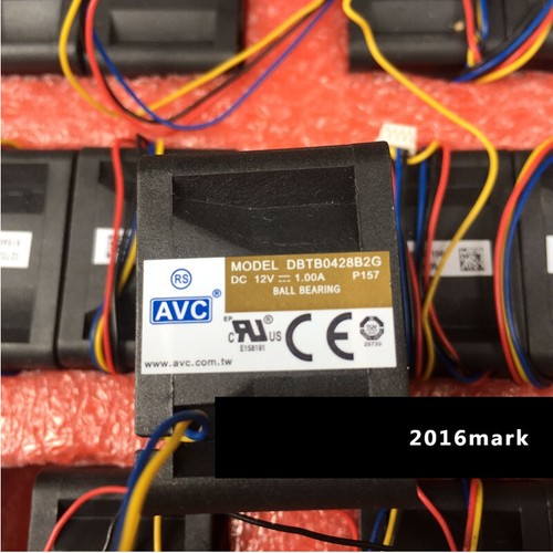 1pcs AVC DBTB0428B2G 40*40*28MM DC 12V 1A 4CM 4-Pin Cooling Fan