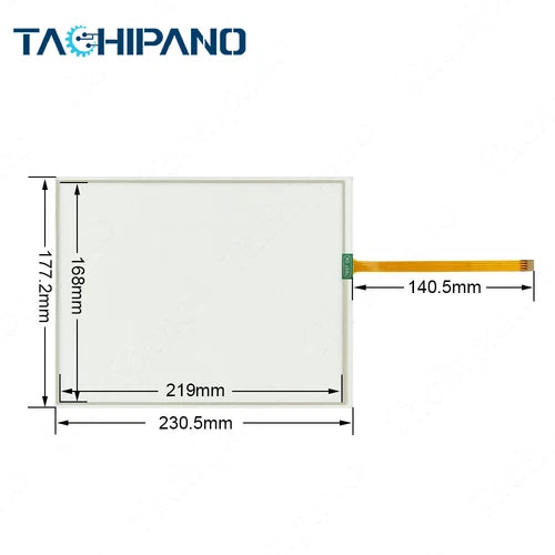 1SET for AGP3500-T1-D24-CA1M Screen with Protective Film Touch Panel
