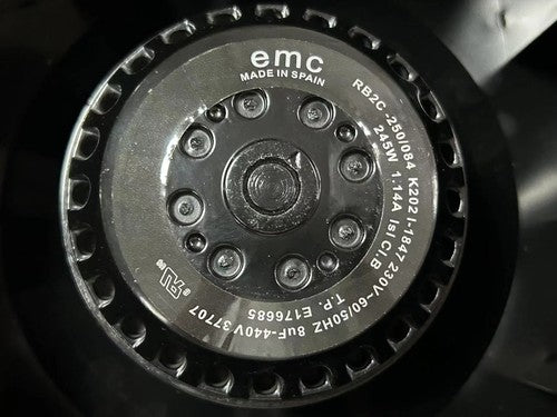 1PCS  EMC Centrifugal fans RB2C-250/084 K202 I-1847 230V 245W 1.14A