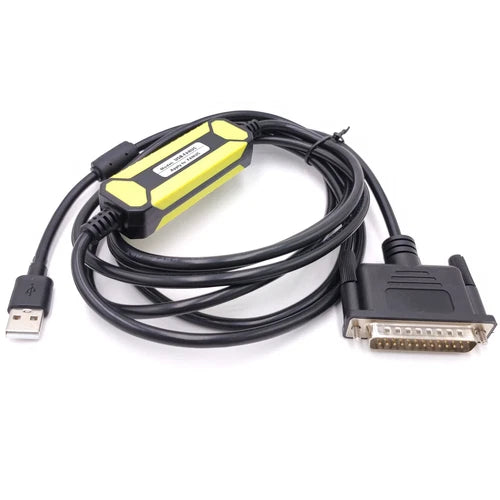1PC USB  For  Download Cable 2.5m USB To DB25 Pin CNC RS232