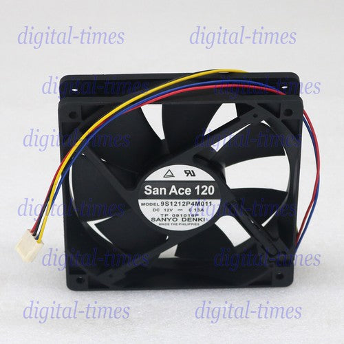 One For SANYO  9S1212P4M011 San Ace120 12V 0.13A Cooling Fan Free Shipping