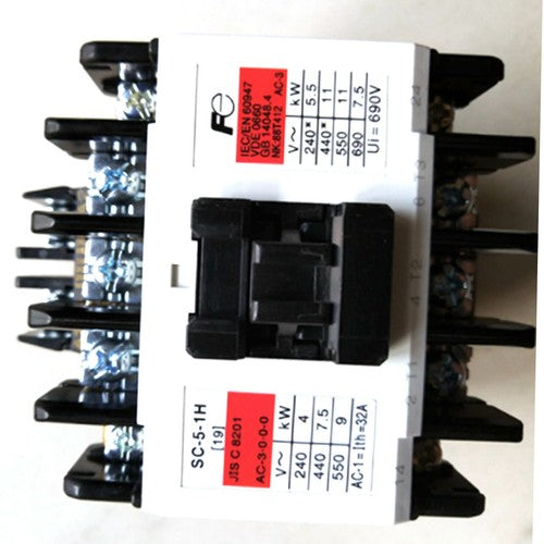 1PC  FOR FUJI AC contactor SC-5-1H AC110V 2a(2NO)/ SC51H AC 110V