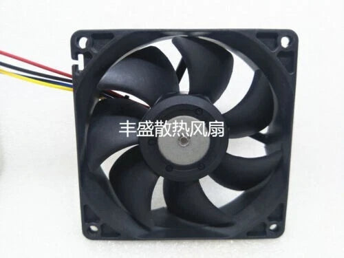 1PC 4-wire PWM cooling fan    San Ace 80 9S0812P4F051 12V 0.13A 8CM 8025