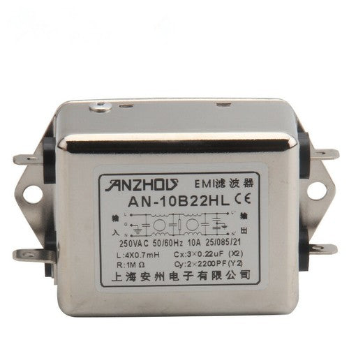 1PC  AN-10B22HL 10A 250V Double Section High Performance Power Filter