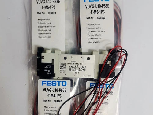 1pcs for  Solenoid valve VUVG-L10-P53E-T-M5-1P3 566460