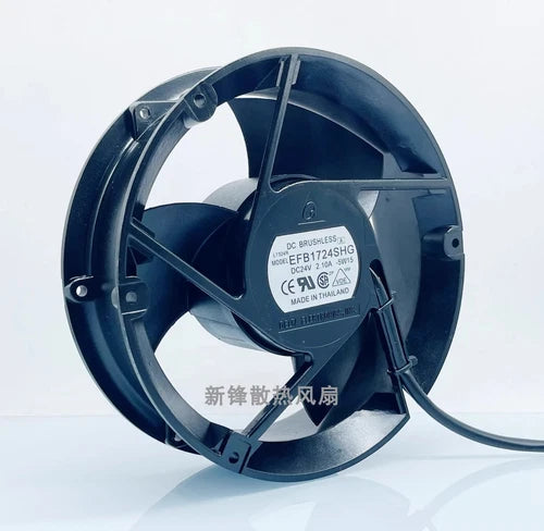 1PC   Axial Fan EFB1724SHG 24V 2.1A 17251 17CM