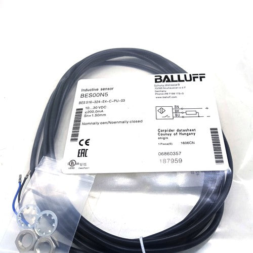 BALLUFF BES 516-324-E4-C-PU-03 （BES00N5）Inductive standard sensors PNP  KD