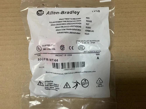 1 pcs emergency button   800FM-MT44